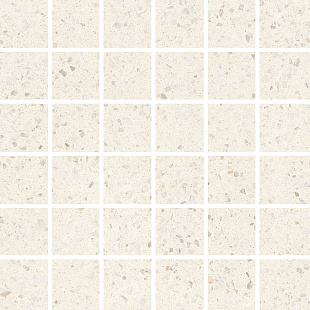 Mosaico Glow Ivory Silk