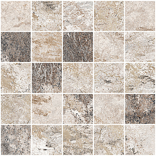 Mosaico Metastone Mud NAT Mosaico Metastone Mud NAT