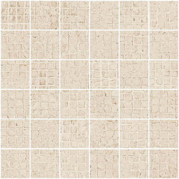 Керамогранит Сан Агостино / SANT AGOSTINO Новарт / NOVART 30x30 Mosaico Novart Ivory Nat