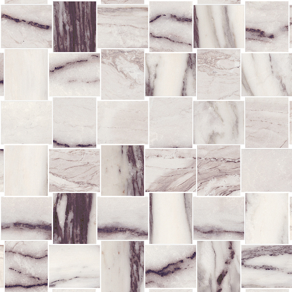 Мозаика Сан Агостино / SANT AGOSTINO Звезда / STAR 30x30 Storm Marble Purple