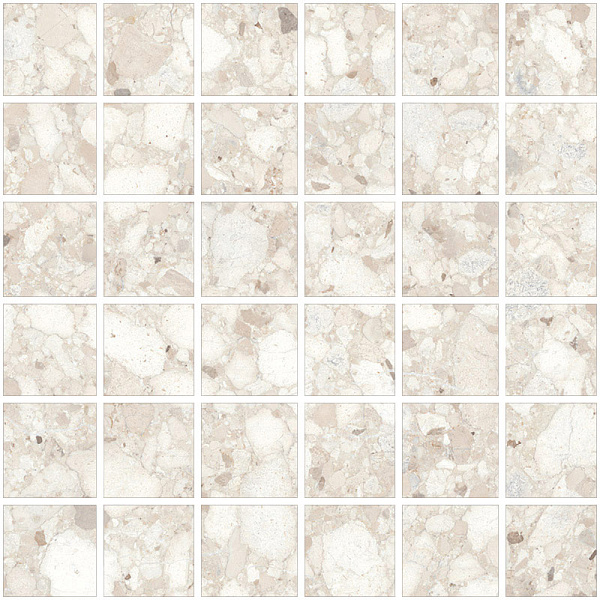 Мозаика Сан Агостино / SANT AGOSTINO Венистоун / VENISTONE 30x30 Mosaico Venistone Ivory NAT