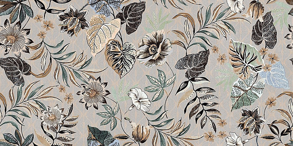 Керамогранит Сан Агостино / SANT AGOSTINO Соболь / SABLE 60x120 Сад / Jardin 04