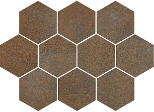 Шестиугольник Медь Нат / hexagon Copper Nat