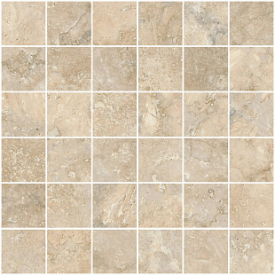 Непобедимый Крест Бежевый Нат / Mosaico Invictus Cross Beige Nat