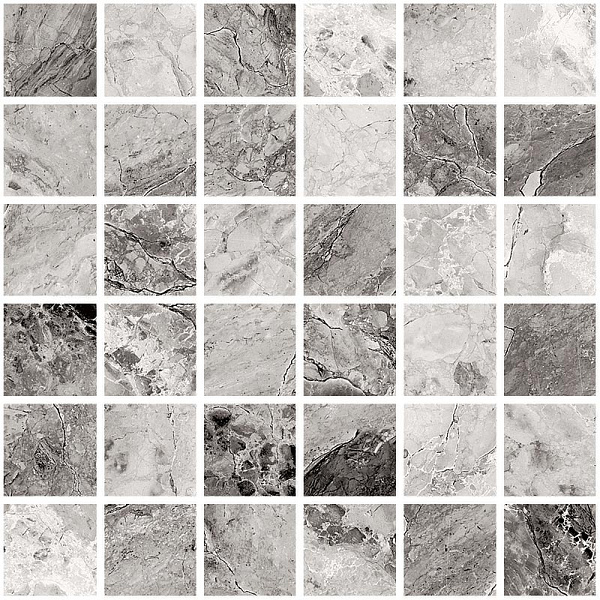 Мозаика Сан Агостино / SANT AGOSTINO Мистика / MYSTIC 30x30/5 Mosaico Mystic Dark