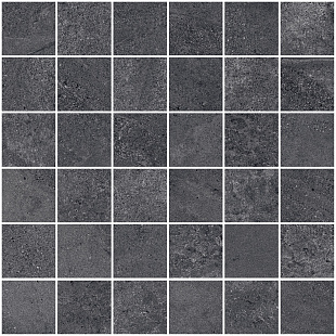 Бергстоун Черный Нат / Mosaico Bergstone Black Nat