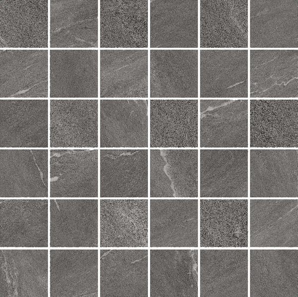 Мозаика Сан Агостино / SANT AGOSTINO Уэйстоун / WAYSTONE 30x30 Темный / Mosaico dark