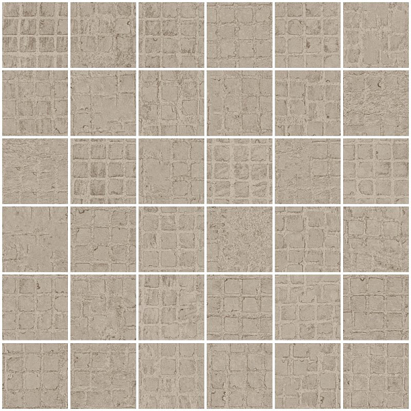 Керамогранит Сан Агостино / SANT AGOSTINO Новарт / NOVART 30x30 Mosaico Novart Sand Nat