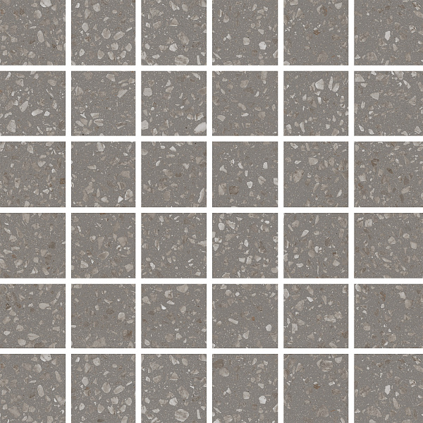 Мозаика Сан Агостино / SANT AGOSTINO Сияние / GLOW 30x30 Mosaico Glow Grey Silk